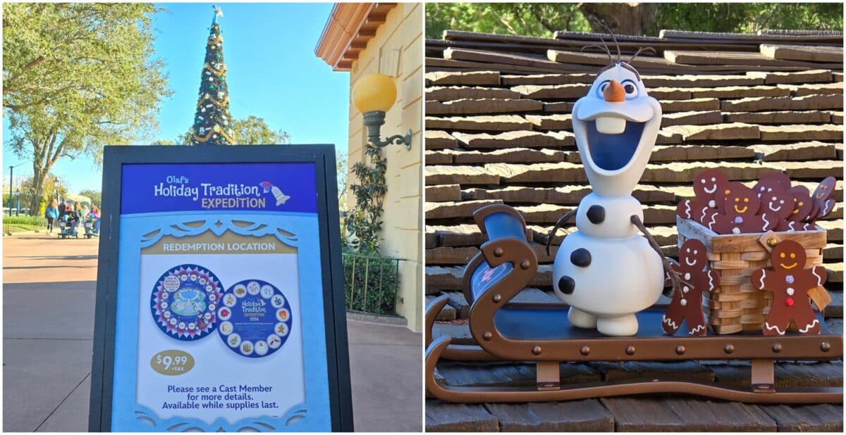 Where to Find Olaf During Olaf's Holiday Tradition Expedition 2024" During Festival of the Holidays