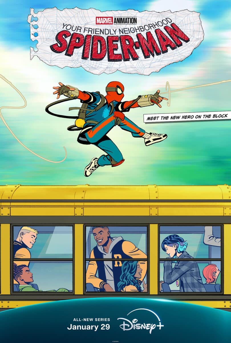 First Images and Trailer for Your Friendly Neighborhood Spider Man Coming in January to Disney+