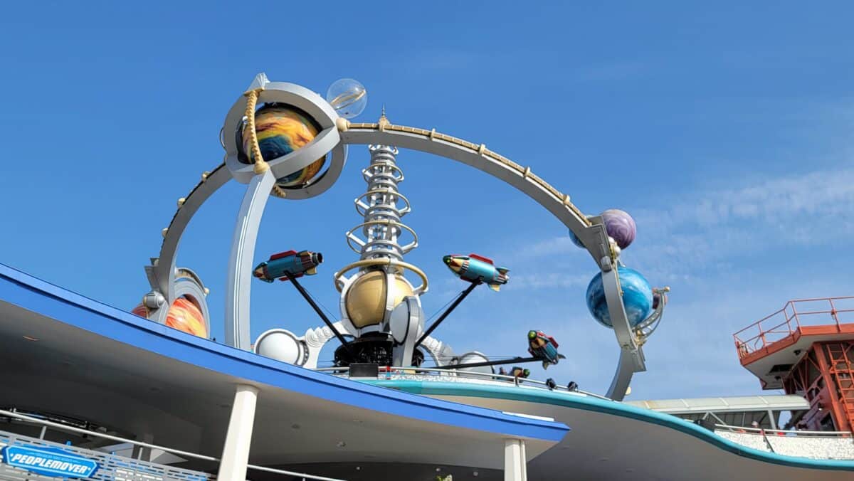 Astro Orbiter Now Closed for Refurbishment in Disney's Magic Kingdom