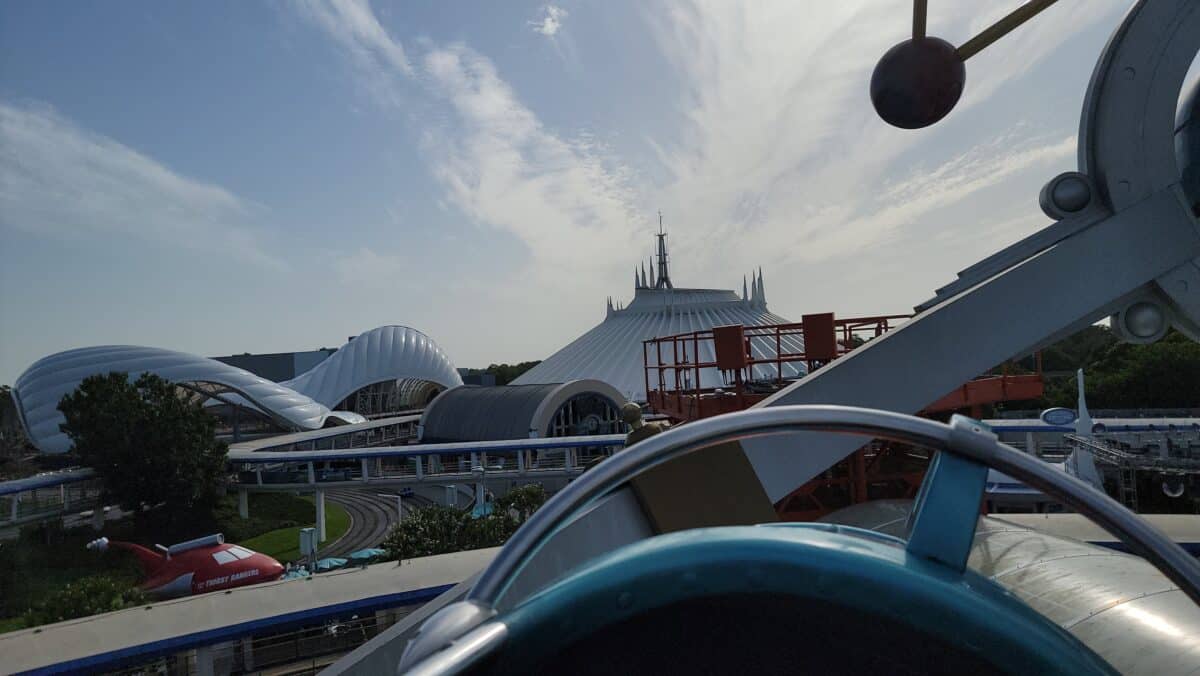 Astro Orbiter Now Closed for Refurbishment in Disney's Magic Kingdom