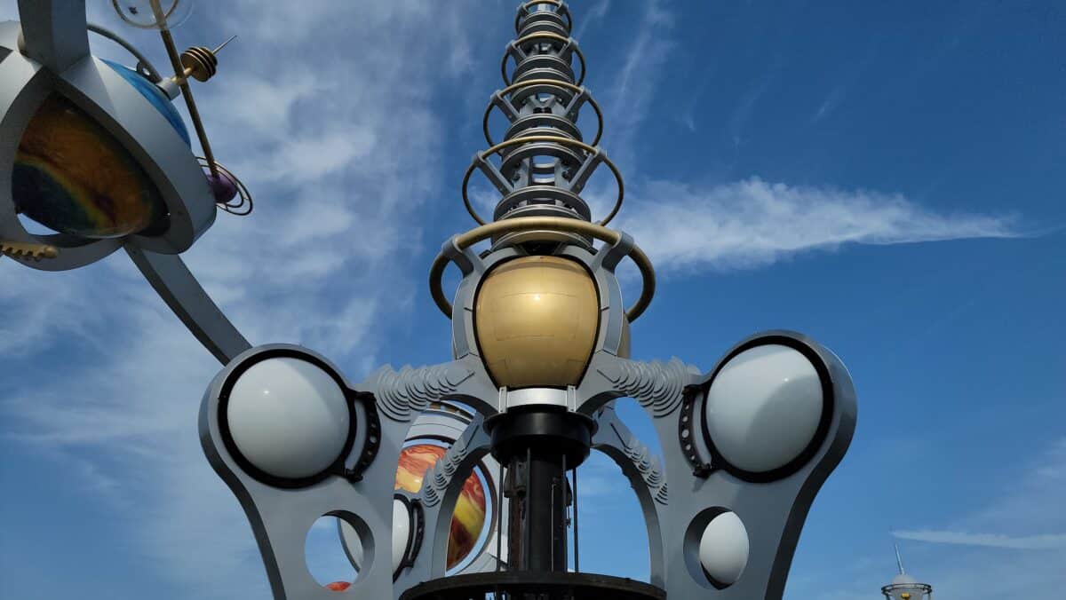 Astro Orbiter Now Closed for Refurbishment in Disney's Magic Kingdom