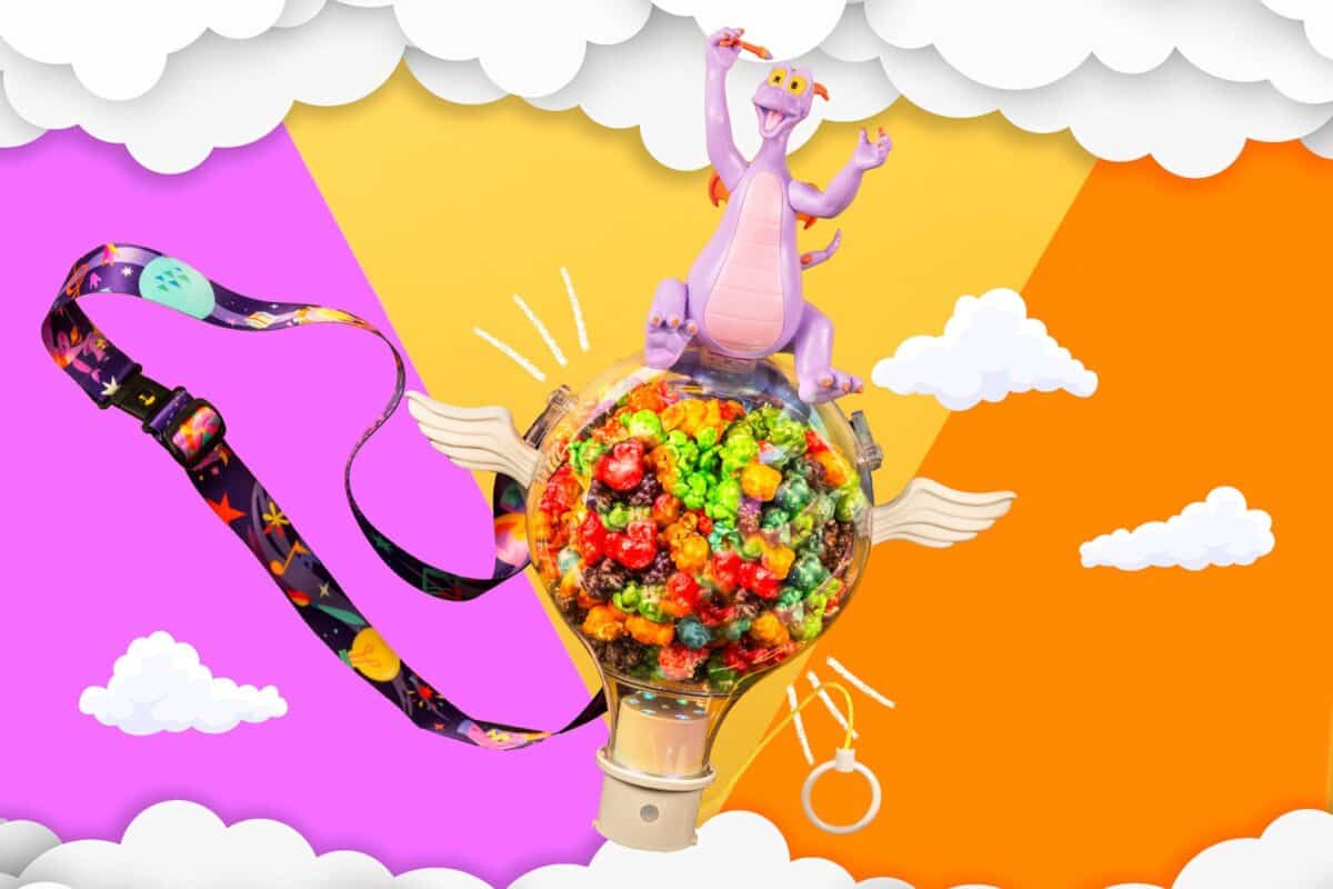 Lightbulb Moment Figment Popcorn Bucket Coming to Walt Disney World 2025