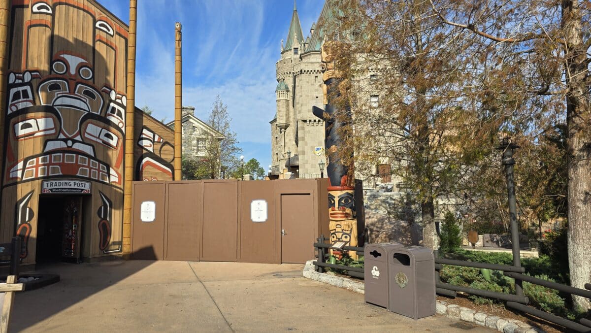 Mystery Construction Continues At Epcot's Castle-like Hotel du Canada