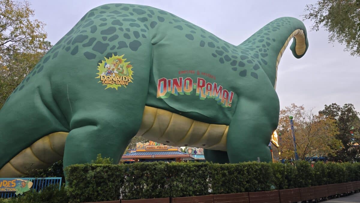Walls Up as Dinoland USA Phased Closures Begin at Disney's Animal Kingdom