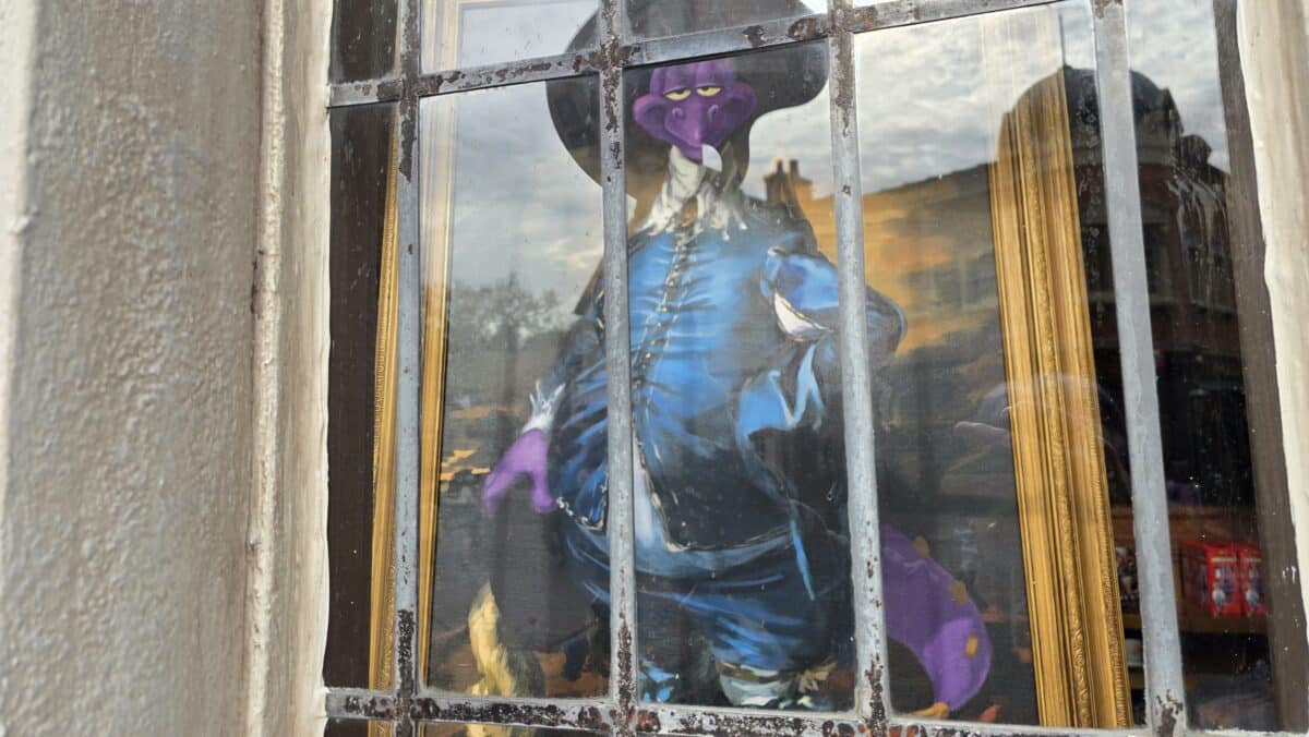 Where to Find Figment's Paintings 2025 "Scavenger Hunt: Figment’s Brush with the Masters" During Festival of the Arts