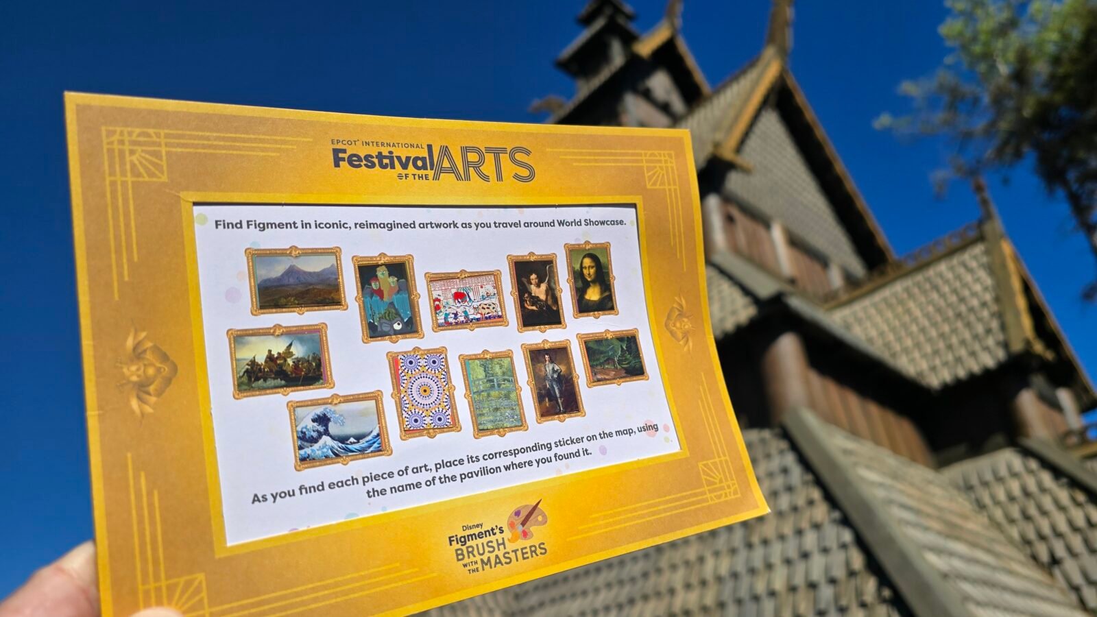 Where to Find Figment's Paintings 2026 "Scavenger Hunt: Figment’s Brush with the Masters" During Festival of the Arts