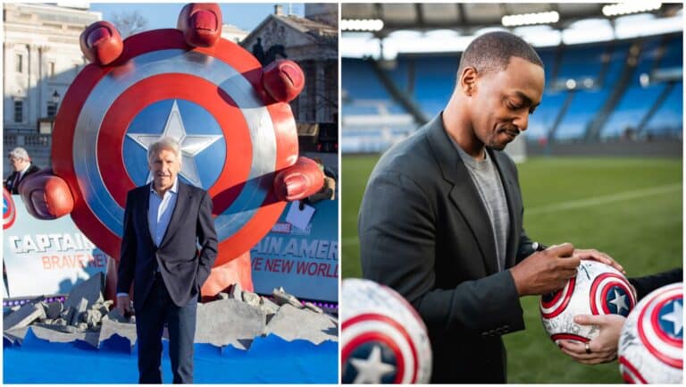Anthony Mackie, Harrison Ford, Danny Ramirez Bring 'Captain America: Brave New World' to Europe