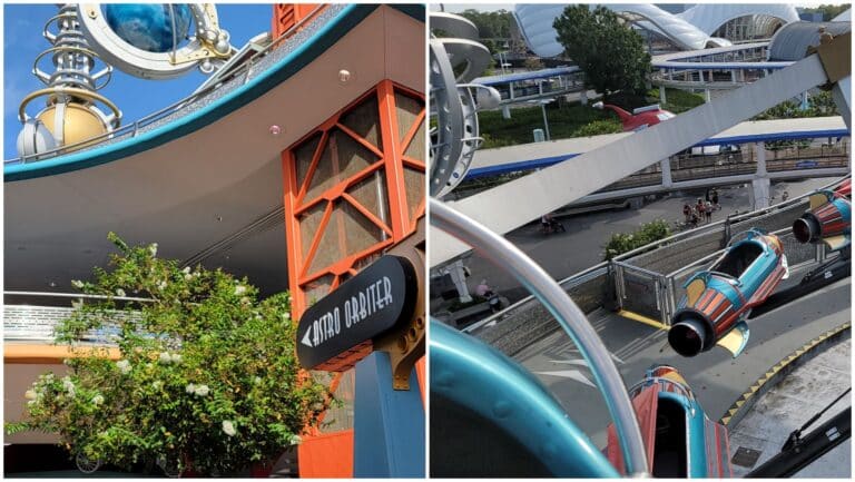 Astro Orbiter Now Closed for Refurbishment in Disney's Magic Kingdom