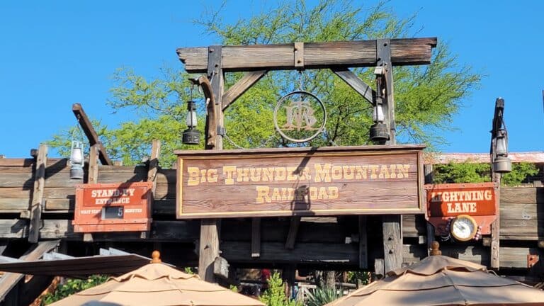 Construction Walls Up at Big Thunder Mountain Railroad Closed Till 2026