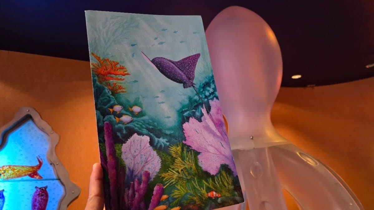 Walt Disney World Epcot Dining Menu Coral Reef Lunch  Dinner 2025