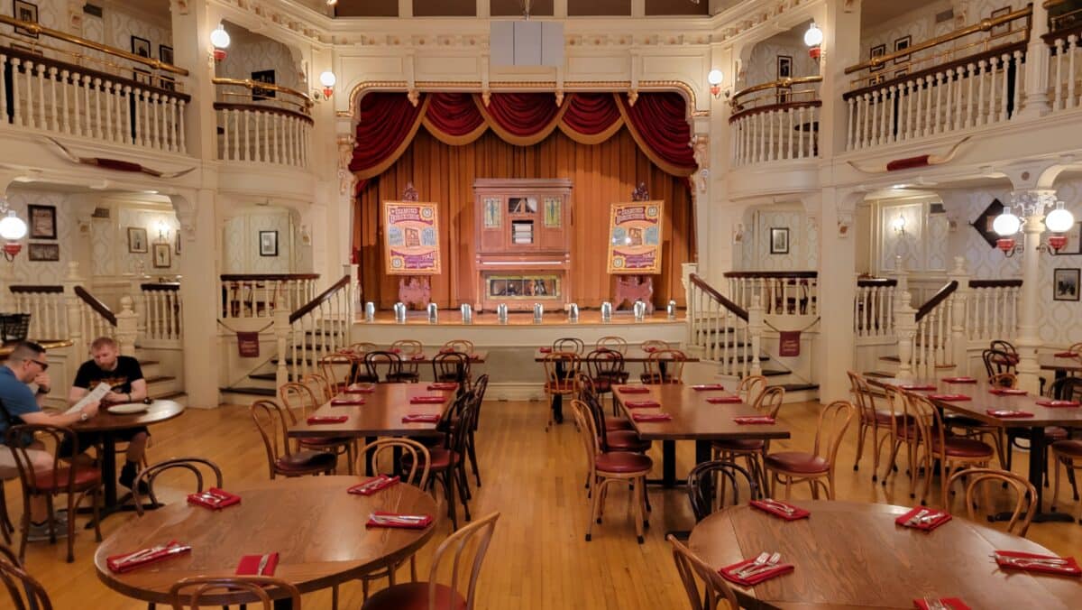 Magic Kingdom Dining Menu The Diamond Horseshoe Lunch  Dinner 2025 