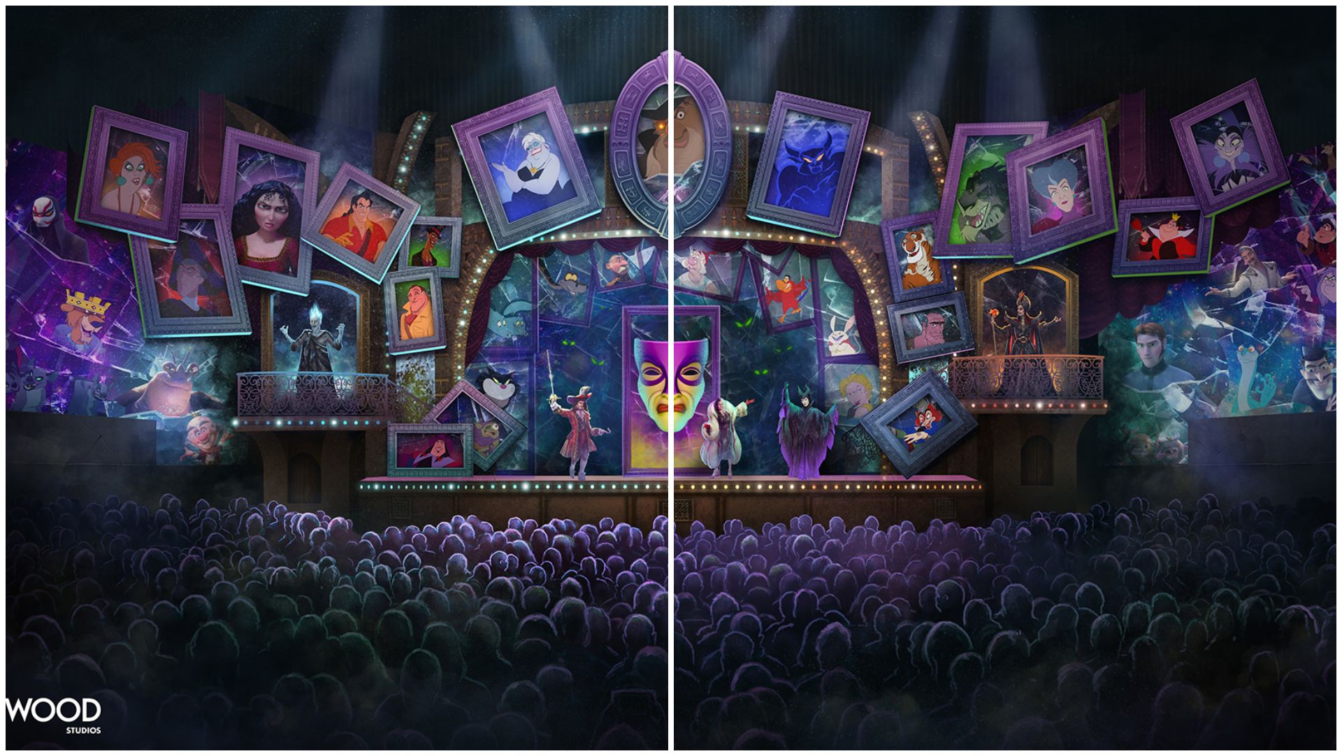 "Disney Villains: Unfairly Ever After" - Every Character in New Image for the Show