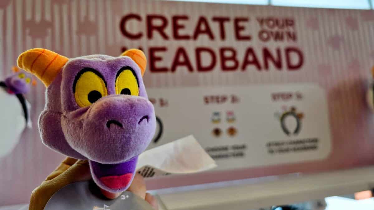 Figment Added to 'Create Your Own Headband' at Epcot
