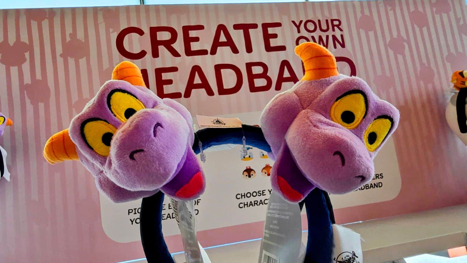 Figment Added to Create Your Own Headband at Epcot