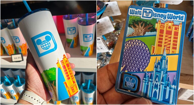 New Disney World Four Park Icon Collection Including Ears, Ornaments, Pins, Starbucks Tumbler, and more