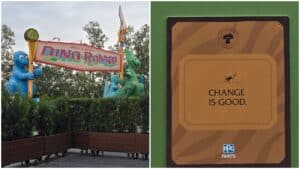 Walls Up as Dinoland USA Phased Closures Begin at Disney's Animal Kingdom