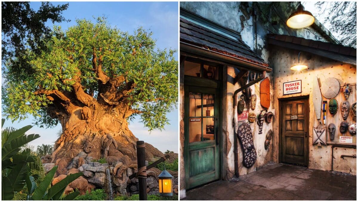 Walt Disney World Animal Kingdom Dining Menu Tusker House Lunch Dinner 2025