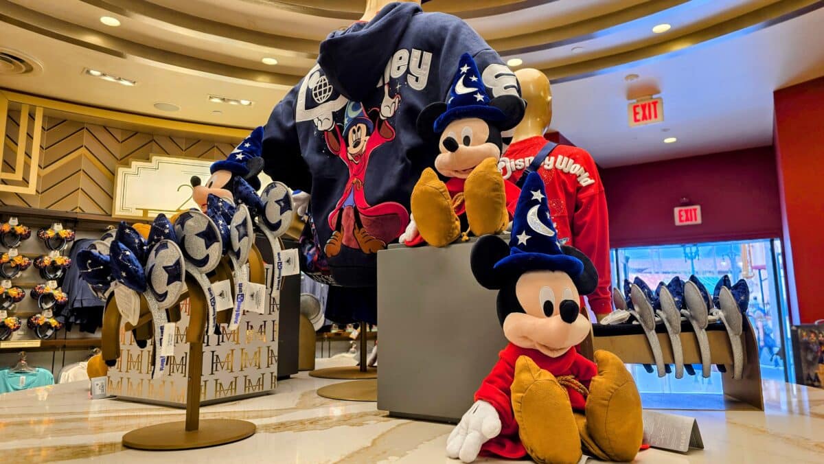 New Walt Disney World The Most Magical Place on Earth Sorcerer Merchandise Collection
