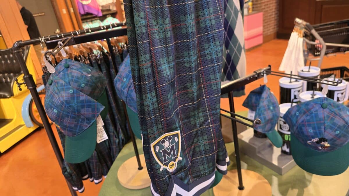 New 2025 Mickey Golf Menswear Collection at Disney Springs