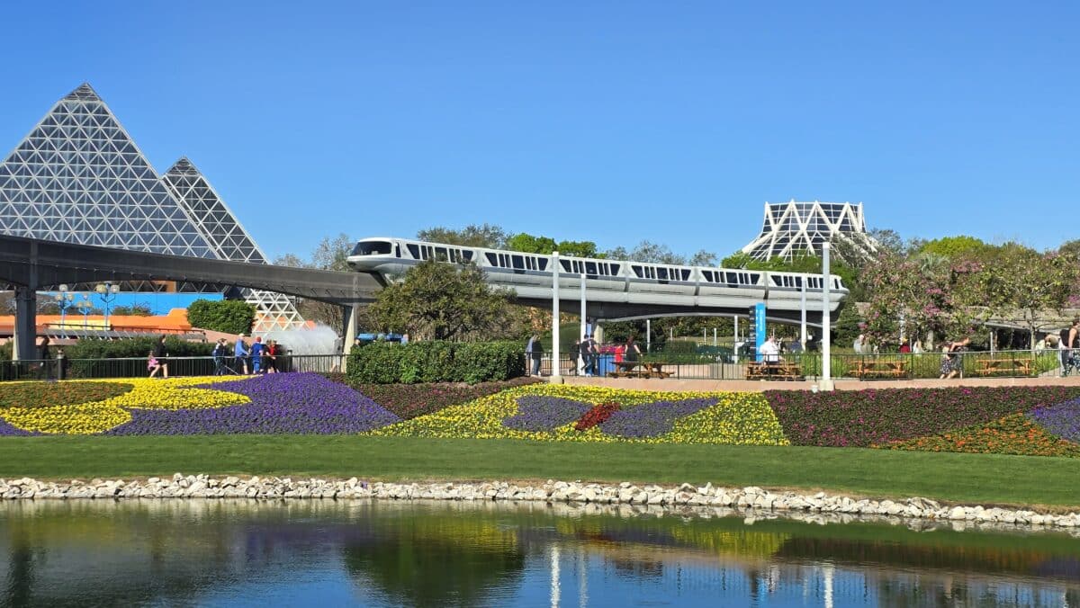 We Spotted the Returning Phineas and Ferb Topiary Today at Epcot