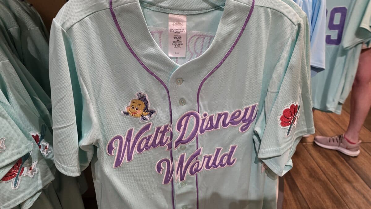 New 2025 Disney Princess Baseball Jerseys Slide Into Walt Disney World
Ariel Walt Disney World Jersey