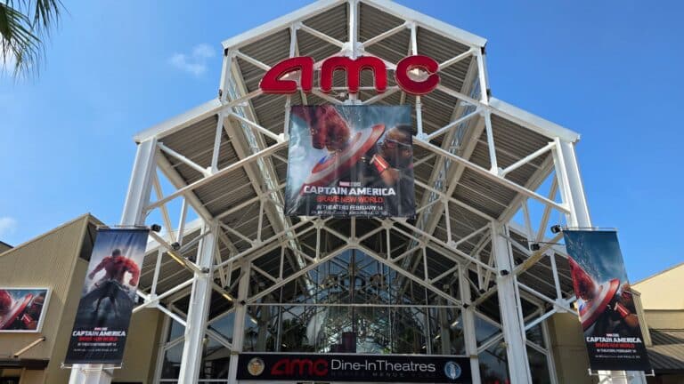 Captain America: Brave New World Takes over AMC24 in Disney Springs
