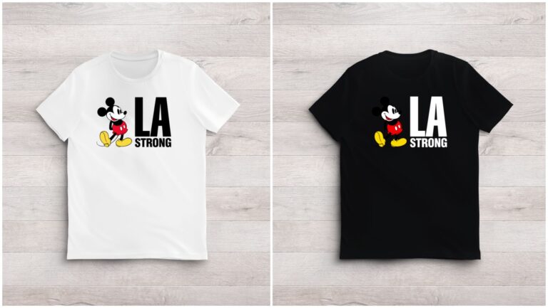 Disney Continues LA Fire Rebuilding Efforts with New LA Strong T-Shirts