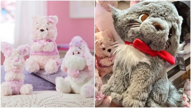 Disney Store Adds Sakura, Pastel, and Floral Plush from Japan & China