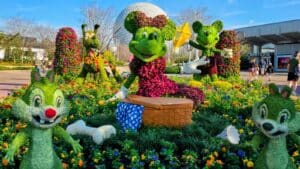 Epcot Flower & Garden 2025: Mickey & Pals Topiaries Return!