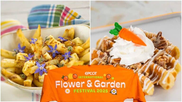 Disney: EPCOT Flower & Garden 2025 Food Guide Released!