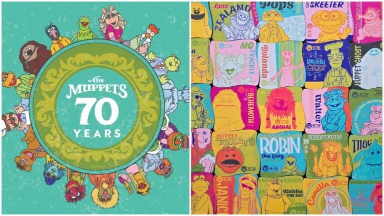 Every 'The Muppets 70 Years' Magnet Released at Disney Parks Featuring Rare Muppets