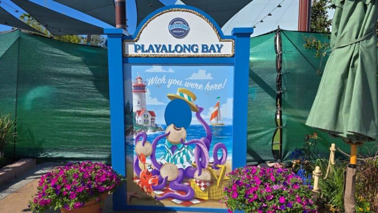 First Look at "Playalong Bay Play Garden" Coming to Epcot's Flower & Garden 2025