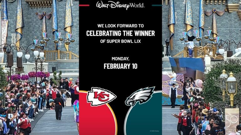 "I'm Going to Disney World" Super Bowl Parade to be Held Monday February 11 at Magic Kingdom