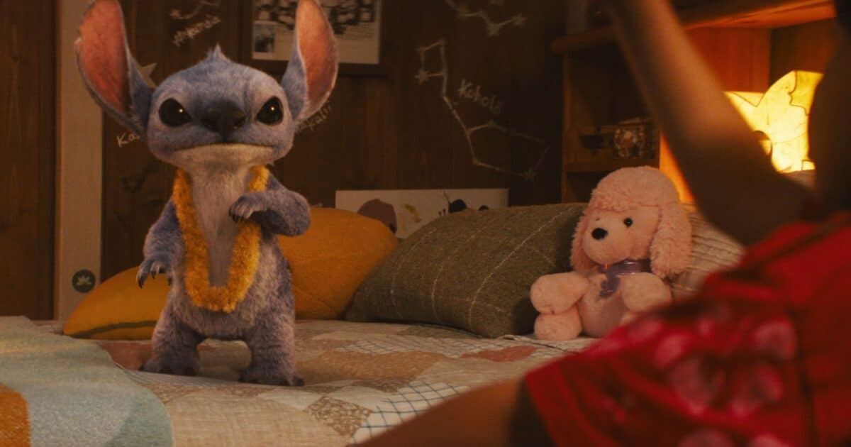 Live Action Stitch Crashes Super Bowl 2025 Lilo  Stitch Commercial from Walt Disney Studios
