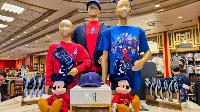 New Walt Disney World "The Most Magical Place on Earth" Sorcerer Merchandise Collection