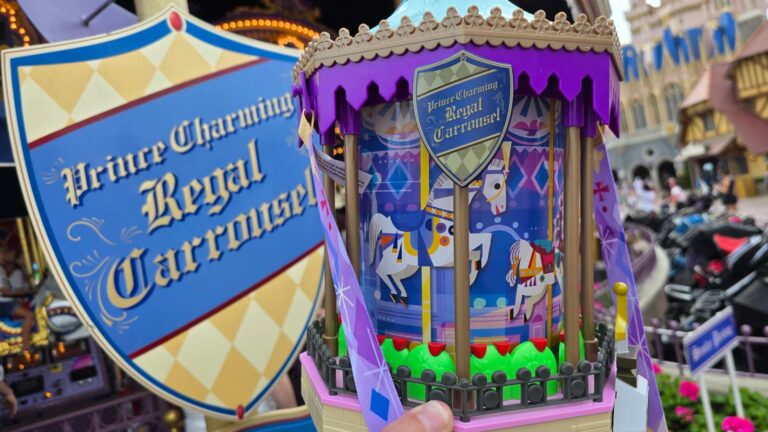 Prince Charming Regal Carousel Popcorn Bucket Surprise Release at Walt Disney World