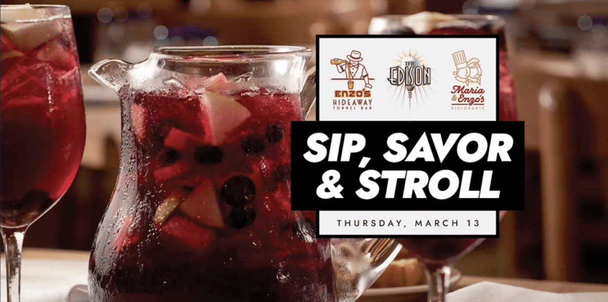 Disney Springs Events Sip Savor Stroll Returns on March 13th 2025