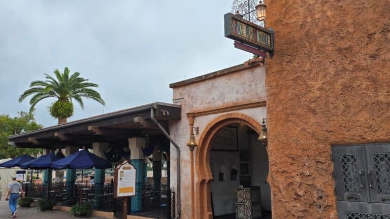 Walt Disney World Epcot Dining Menu “Spice Road Table” Lunch & Dinner 2025