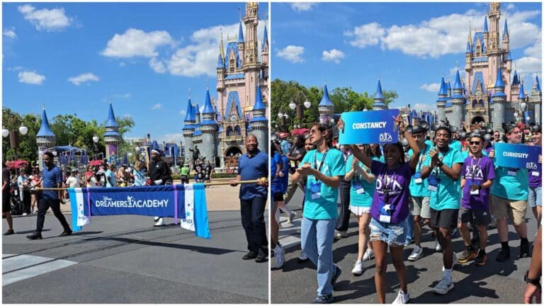Disney Dreamers Academy Students Star in Walt Disney World Parade