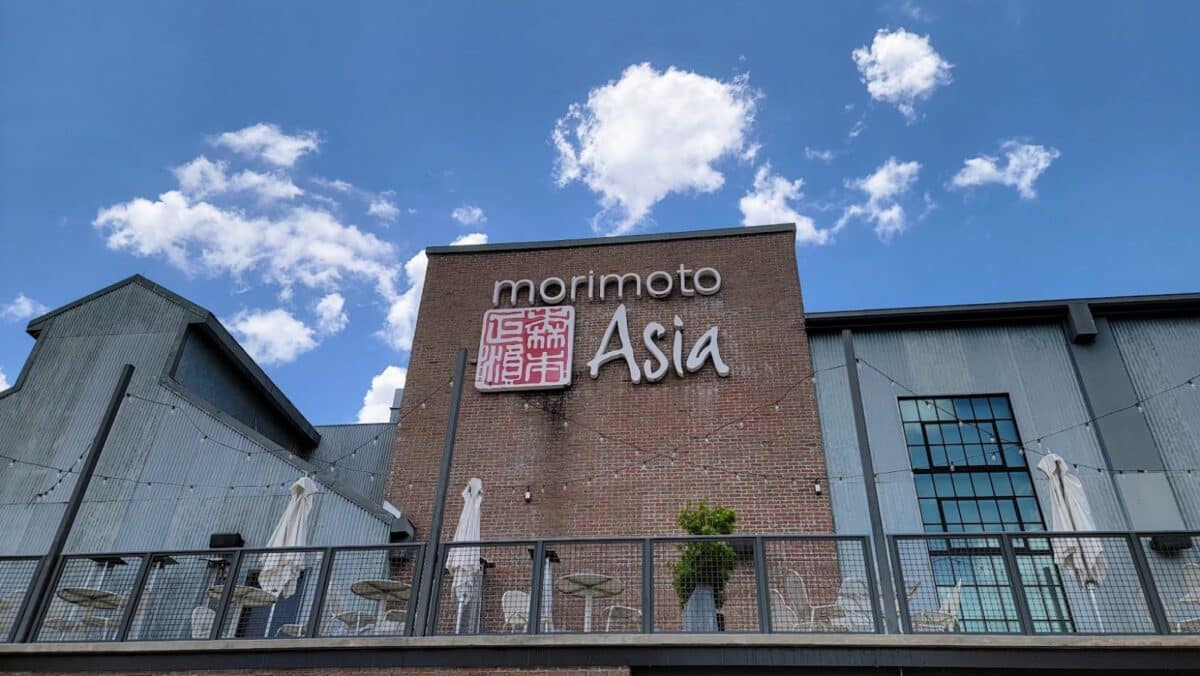 Disney Springs Dining Menu Morimoto Asia Lunch  Dinner 2025
