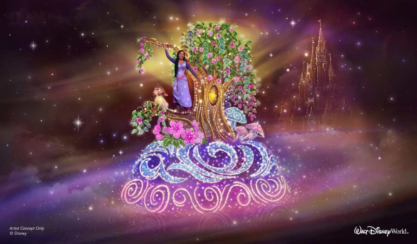 Disney Starlight Magic Kingdoms New Wish Parade Float