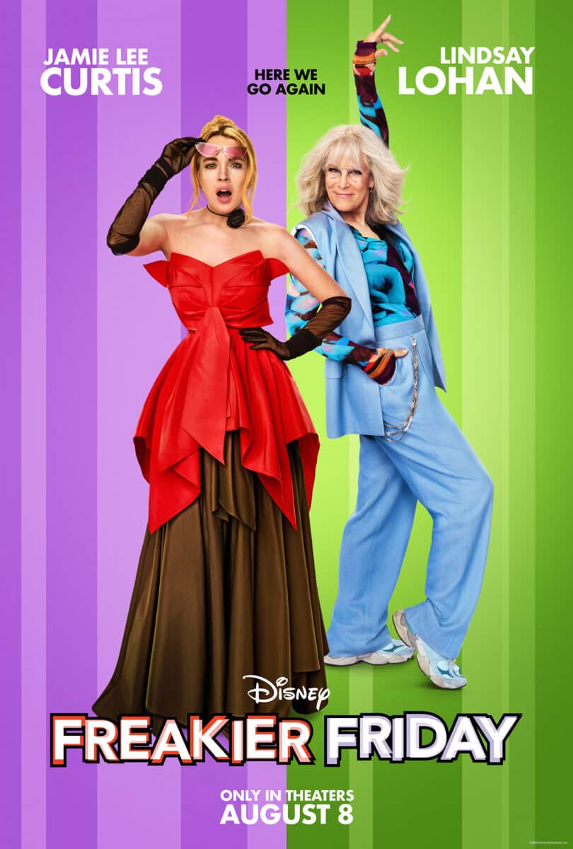 Jamie Lee Curtis Lindsay Lohan Star in New Disney 'Freakier Friday' Trailer