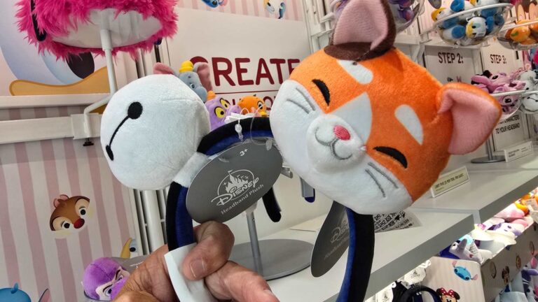 New Baymax & Mochi "Create Your Own Headbands" at Disney World