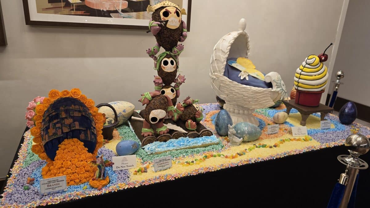 Muppets Lab 'Eggperiment' Disney Culinary Easter Eggs on Display at Walt Disney World