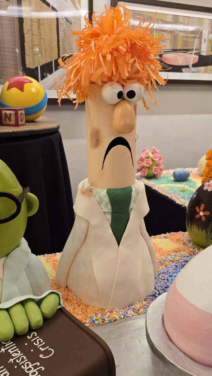 Muppets Lab 'Eggperiment' Disney Culinary Easter Eggs on Display at Walt Disney World