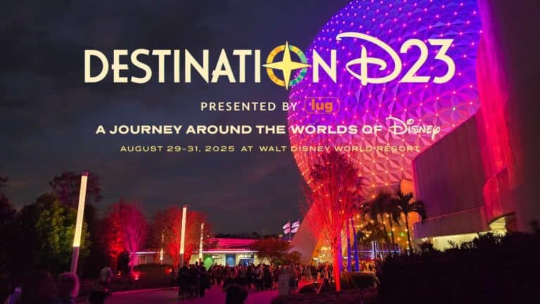 Just In from D23! Panels, Times, and Event Map Released