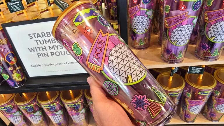 Complete List: New Walt Disney World Parks Starbucks Tumbler Mystery Pin Collection