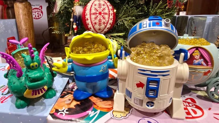 Classic Disney Popcorn Bucket Ornaments Now Available at Walt Disney World