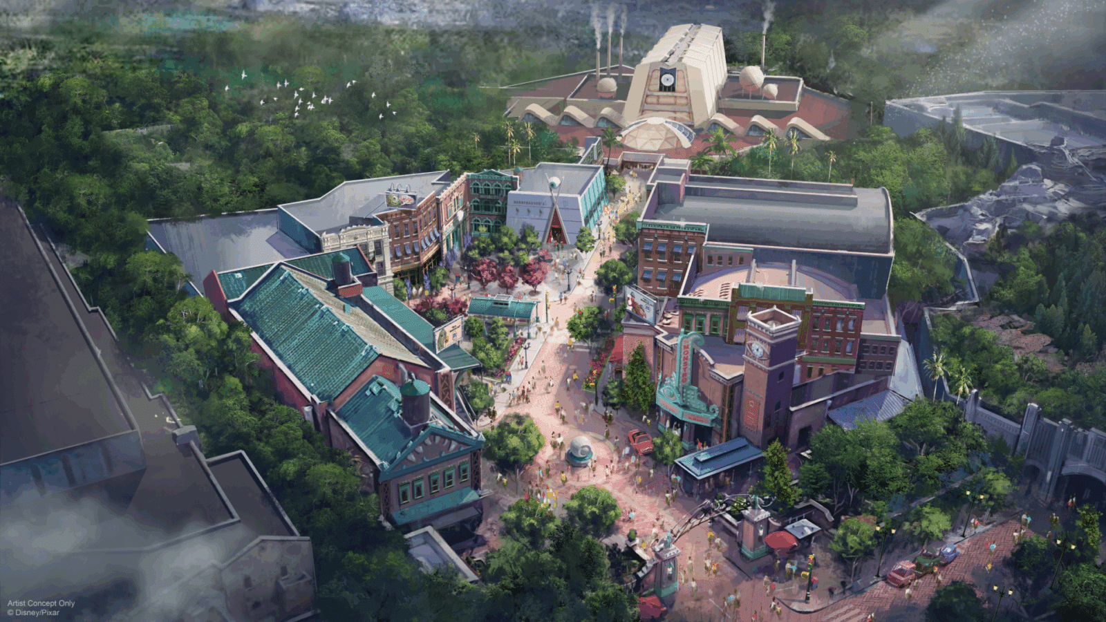 Mike  Sully are Moving In Walls Up at Formally Known as Muppets Courtyard