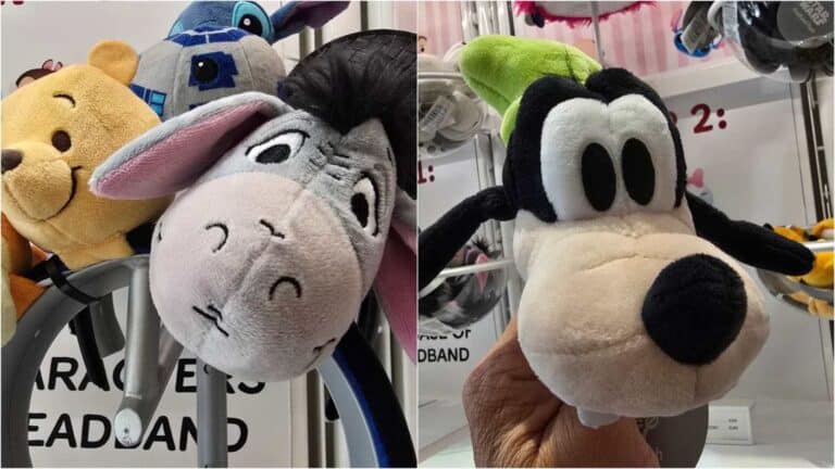 New Additions to "Create Your Own Headband" at Disney World - Goofy, Pluto, and Eeyore